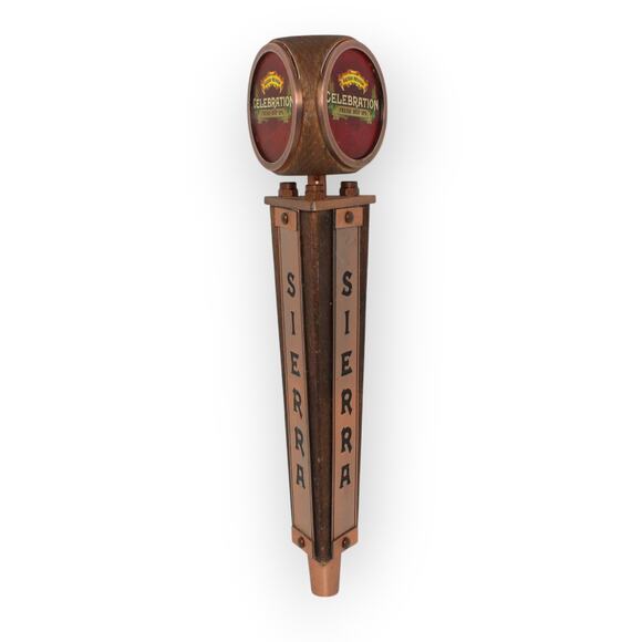 Sierra Nevada Celebration Draft Beer Tap Handle Fresh Hop IPA 12" Wood Metal - Picture 6 of 7